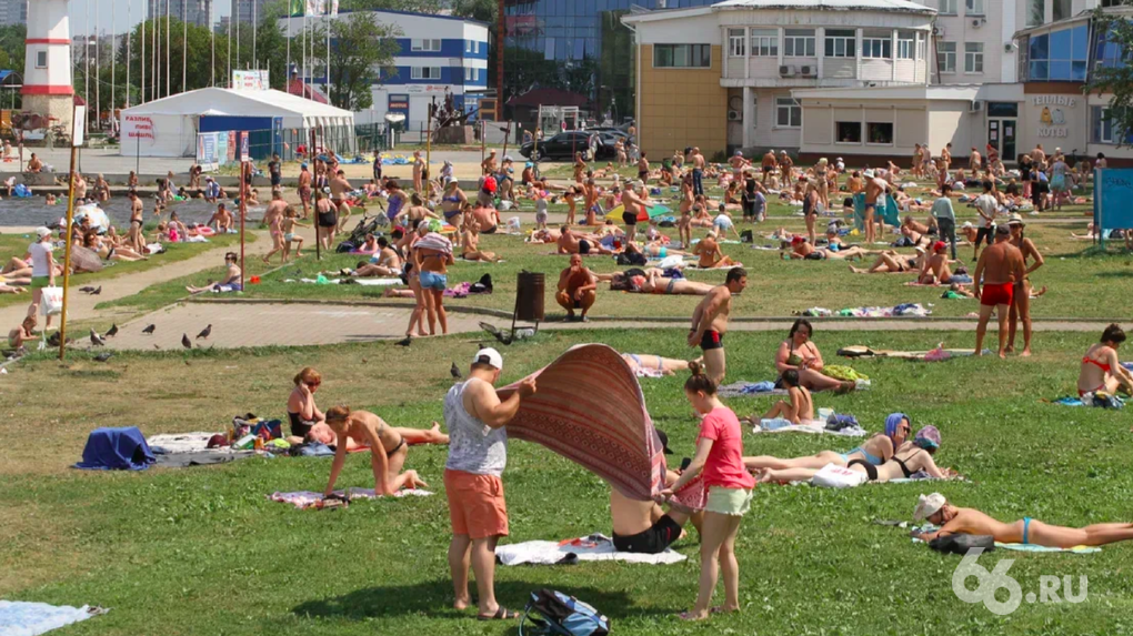 В Екатеринбург на неделю придет жаркое лето